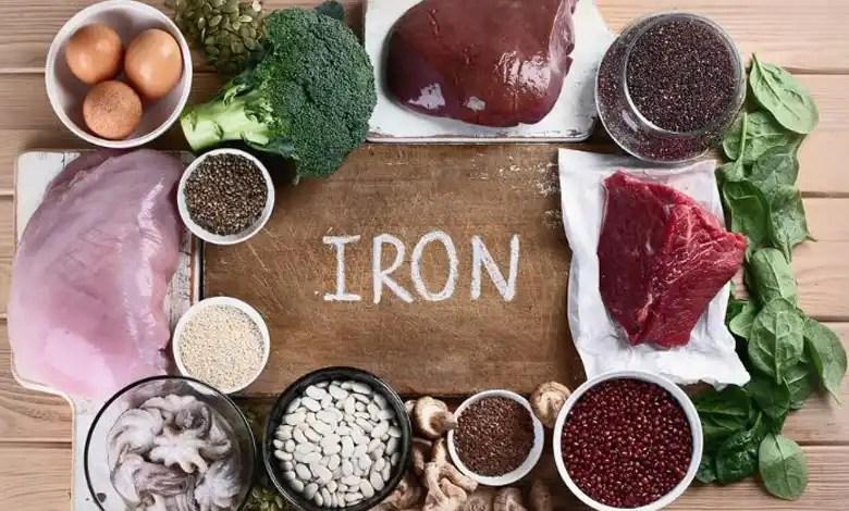تناول طعام يحتوي على الحديد 2023 لتغذية الجسم والصحة العامة